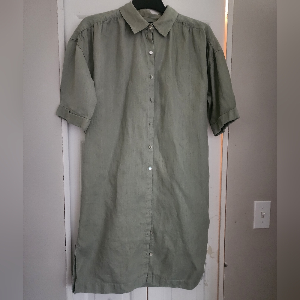 Womens linen dress
